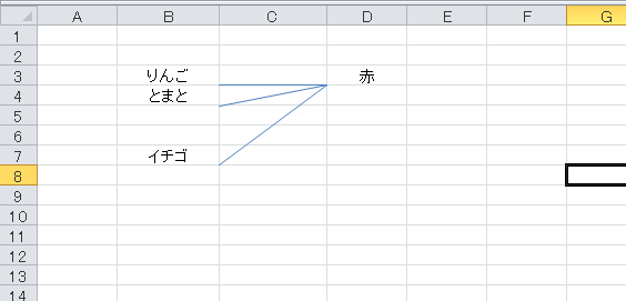 オートシェイプで直線を引く図その３